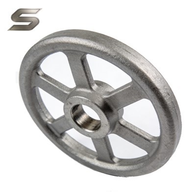 گرے کاسٹ آئرن ہینڈ وہیلز